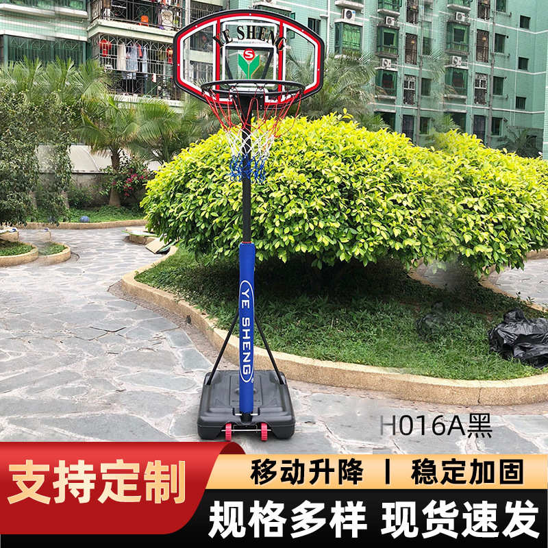 标准室内篮球架可篮球架移动式篮球架球网网篮扣篮儿童框训练成人
