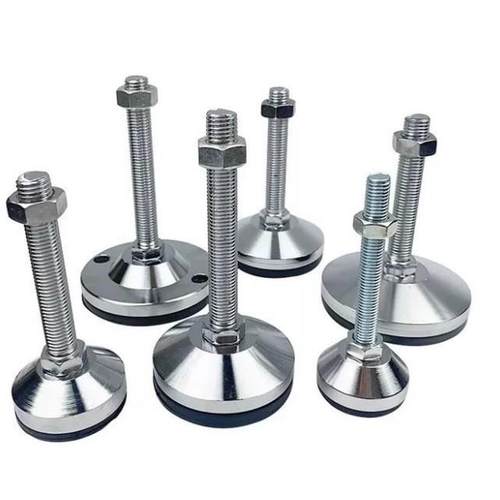 WAG41-D50-D60-D75-M12-M16-M20-L100替代不锈钢万向调节脚杯