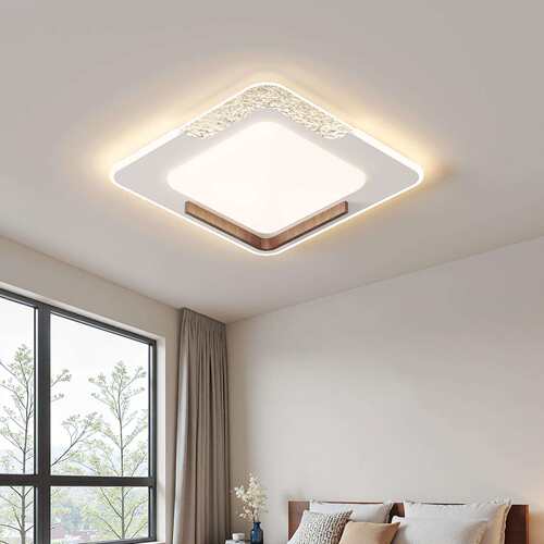 客厅吸顶灯现代简约主卧室灯2025新款法式房间吸顶灯中山灯具448L