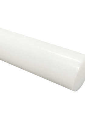 PE白色耐磨塑料棒尼龙实心圆棒高密度聚乙烯棒料HDPE棒材