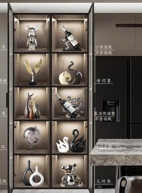 新款北欧摆件家居饰品酒客厅电视柜柜装新饰品陶瓷小迁摆设乔居高