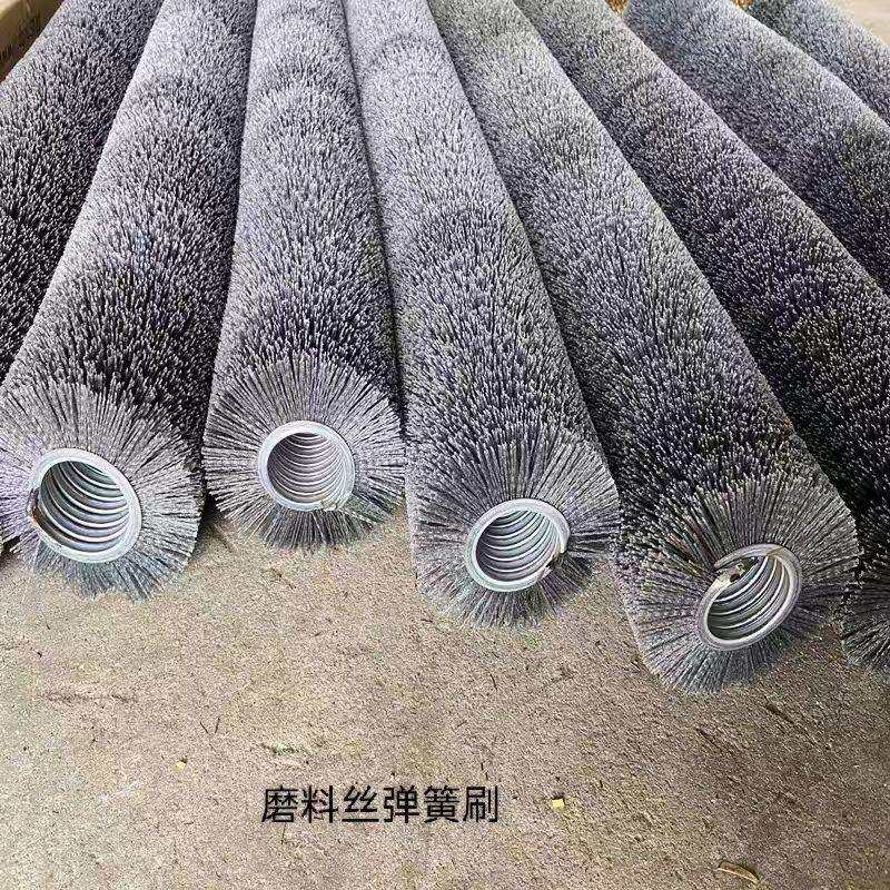 供应多种弹簧刷螺旋弹簧刷钢带缠绕弹簧刷缠绕式钢丝毛刷
