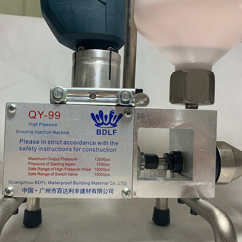 钱禹qy-99高压注浆机环氧树脂灌浆料灌浆机 聚氨酯注浆液补漏机器