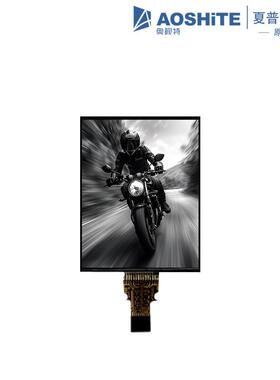 LS022B7DH032.2寸240×320半透半反单色屏SPI串口LCD液晶模块定金