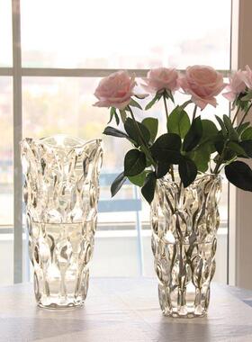 glass vases color lily vases flower arrangement room