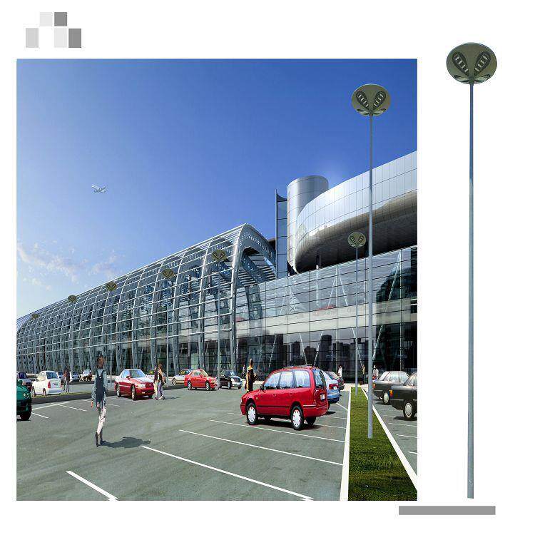 供应LED灯公园小区园林别墅路灯草坪灯高杆灯LED环保高杆灯