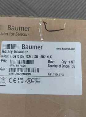 BAUMER/HOG10 DN 1024 I编码器全新原装