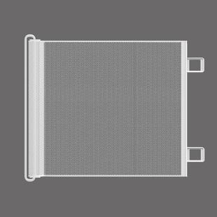 宠物阻拦门自动伸缩门栏狗狗猫咪围栏室内楼梯过道隔离网免打孔