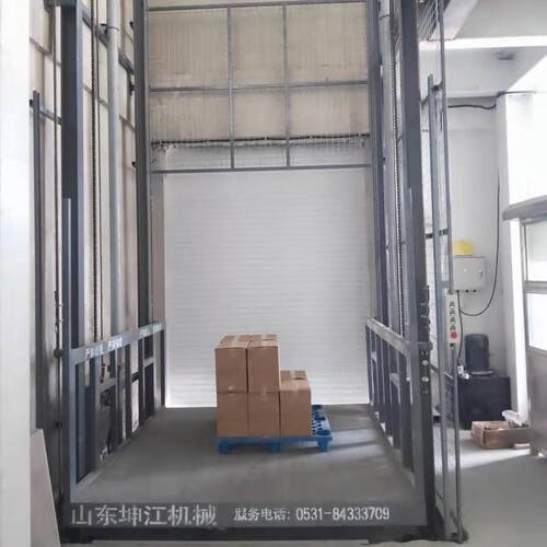 导轨液压升降平台厂房仓库简易提升机仓库货梯5吨升降机载货电梯