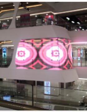 P10光幕电玻璃屏LE11智能玻玻璃屏玻璃墙透明屏lDed光电璃