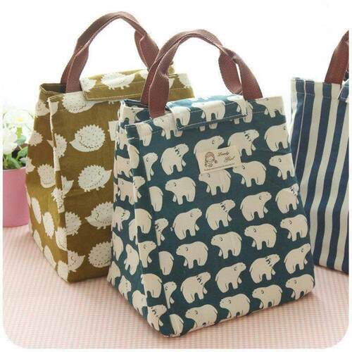 .Picnic Lunch Bags for Women kids Men Cooler Tote Bag Case