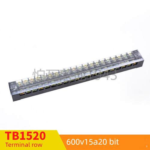 Tb-1520 20-Bit/15A端子排胶木端子排线连接器
