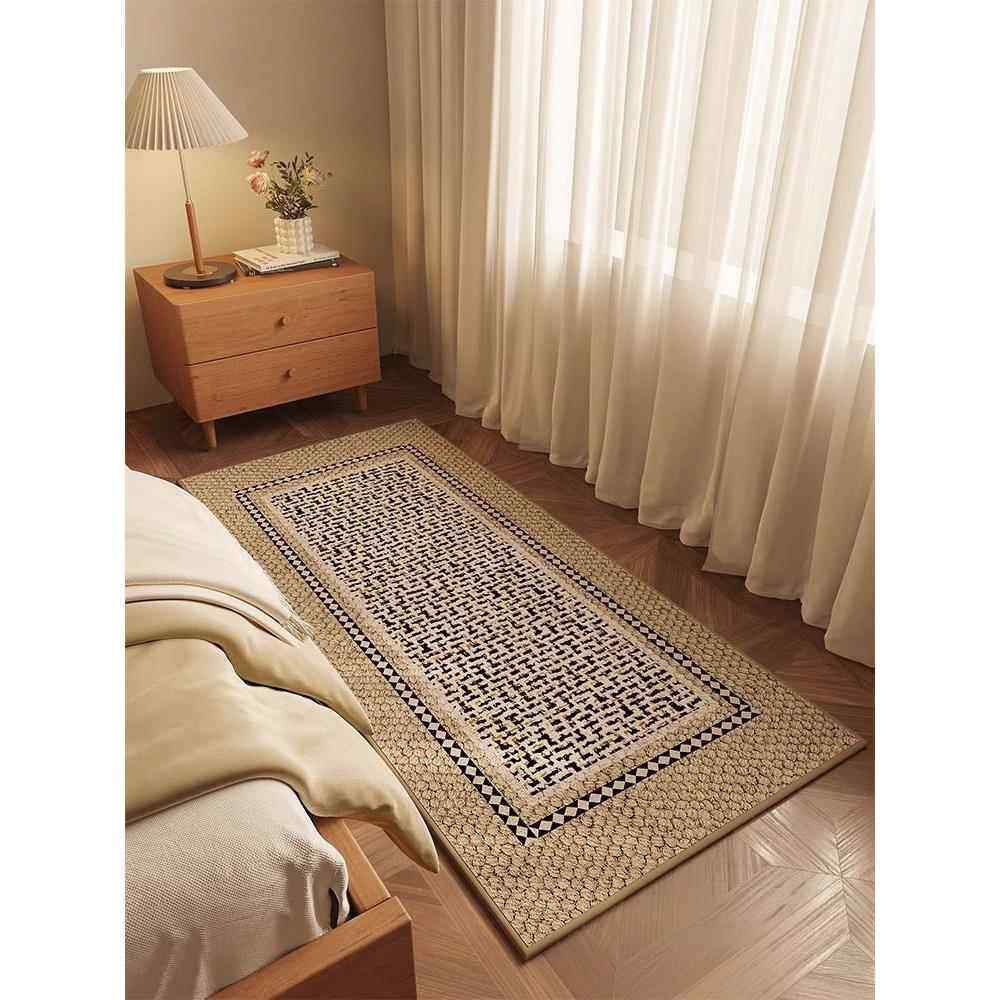 覆古卧室床边地毯客厅长条沙发茶几毯子儿童房榻榻米防滑耐脏地垫,居家布艺,床边毯,淘宝优惠券,粉丝福利购,淘宝优惠卷