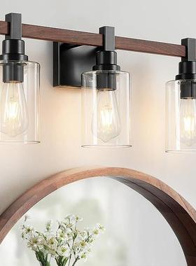 卫生间16180室内镜前灯卧美床壁灯式复头古工业室风创意过道