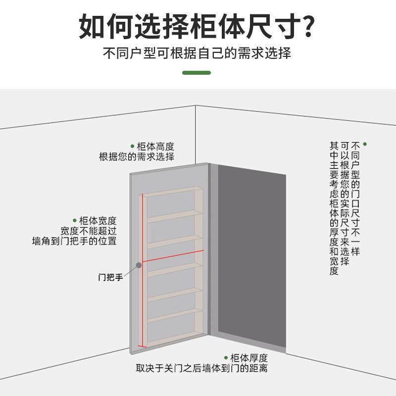 实木书架省空间绘本架墙上收纳柜门后置物架子壁挂式超薄儿童书柜