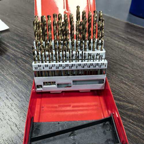 5VGH1支套高间速钢麻花头-6.0隔0.1钻mm不锈钢木工钻头全套一1整
