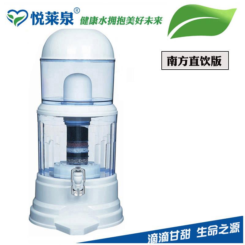 悦莱泉复合台式矿泉壶七级过滤水壶 净水壶 直饮过滤饮水机桶16升