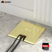 MSHML 地插合盖可用七孔电源地面插座 地插座全铜防水开启隐藏式