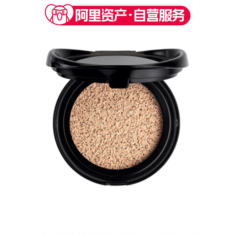 YSL圣罗兰黑皮革明彩气垫 清透奶油肌控油防晒#10#20 正装+替换芯