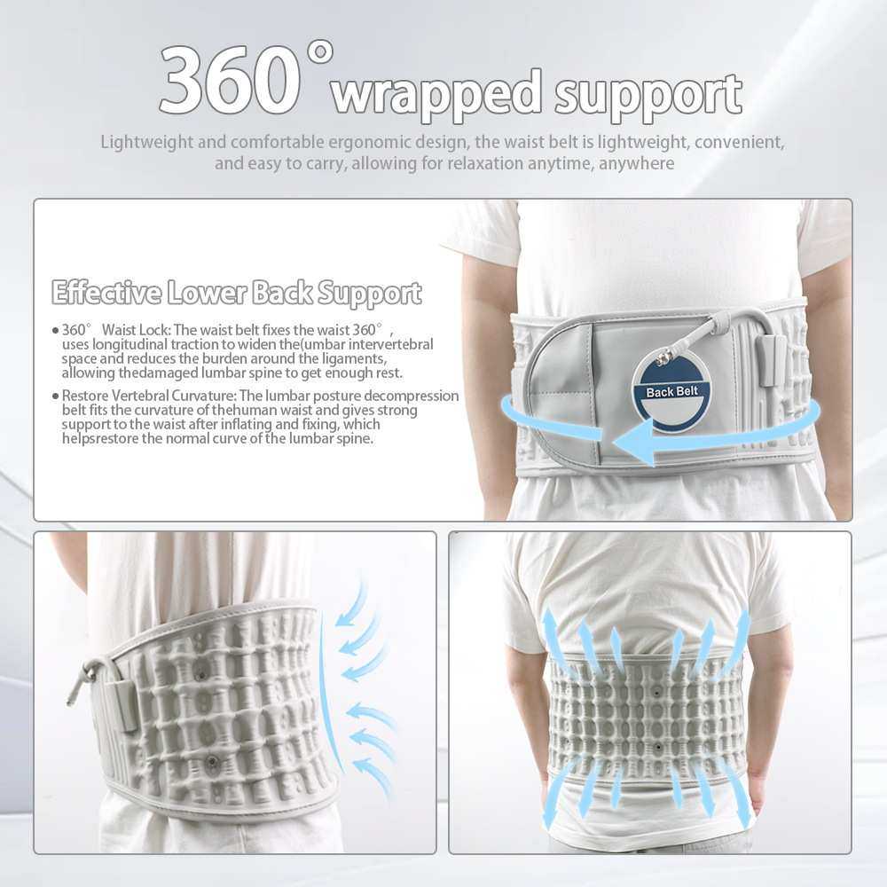加厚充气护腰带腰椎牵引腰带腰间固定腰带腰椎盘突出牵引护腰,运动/瑜伽/健身/球迷用品,运动护腰,淘宝优惠券,粉丝福利购,淘宝优惠卷