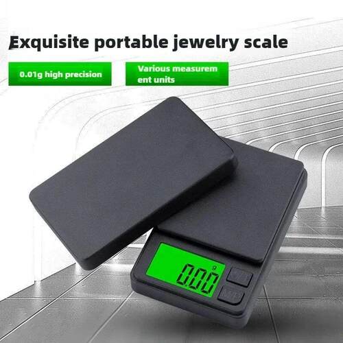 Precision Pocket Scale 1000g X 0.01g - Digital Gram, Food, J