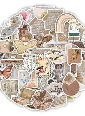 360pcs ins aesthetic vintage journaling stickers scrapbook