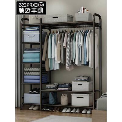 Big coat rack stand clothes holder hat hanger wooden cloth