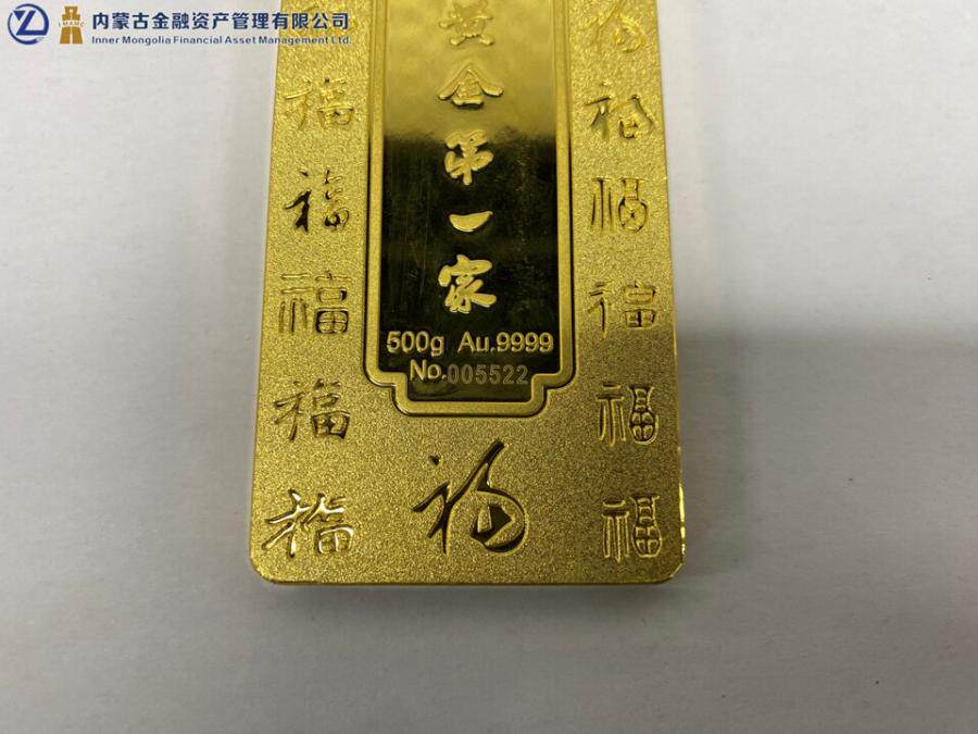 足金金条500gYL-JZ-2602102-16