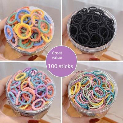 multicolor headband female child cute rubber band hair rope