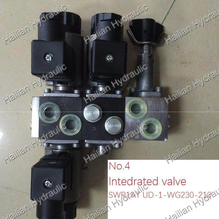 Intedrated valve SWR1AT UD-1-WG230亨远单臂救助艇筏吊液压阀