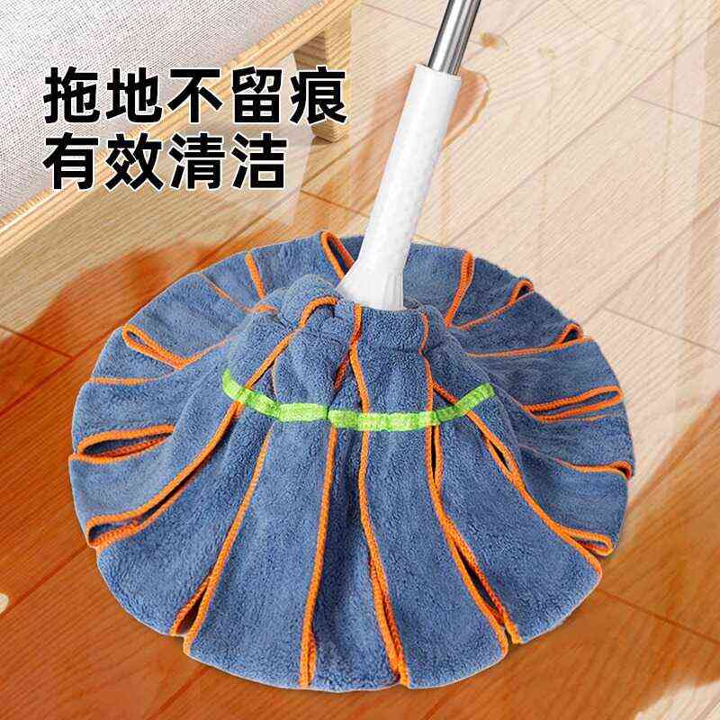 自拧水拖把免手洗家用旋转普通老式拖布拖地懒人一拖净2024新涛森