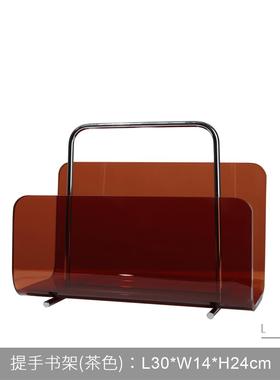 正品优诗莱简约亚克属力金艺术收纳箱书架售处轻奢楼书房摆软件装