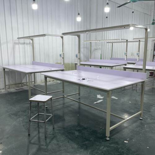 服装裁剪台裁剪桌制衣厂查货台快递包装打包台工厂车间工作台桌子