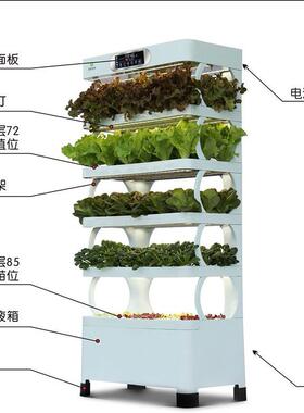 无土栽培家用办公室内水耕水培多肉花卉香草莓育苗神器智能种菜机