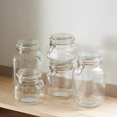 肆月泡菜坛子家用玻璃密封罐子腌菜罐咸菜腌制酸菜容器罐瓶头空瓶