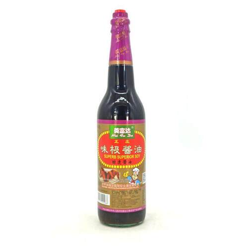美富达味极酱油610mlX1瓶