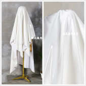 本白色超亮极滑镜面亮面柔软高弹力反光泽皮革 布料面料 仿皮服装