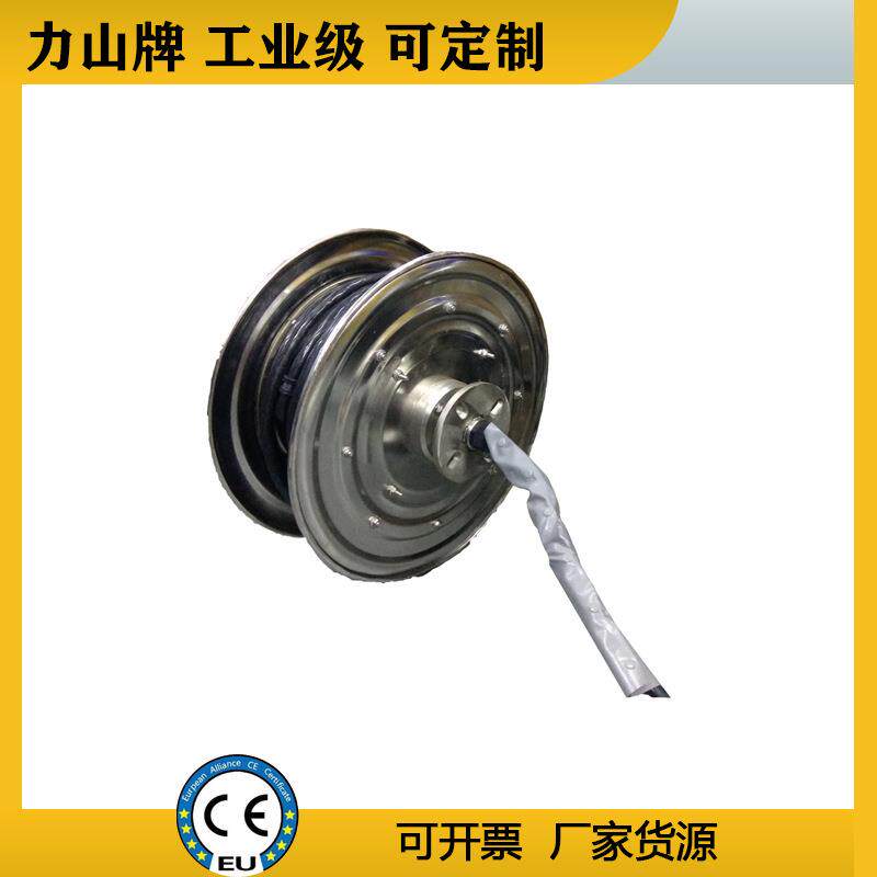 不锈钢叉车工业卷线器工程用高空作业车升降机 液压弹簧电缆卷筒