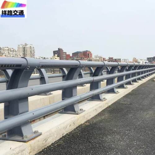 桥梁河道隔离护栏扶手栏杆厂家灯光护栏水库栈道装饰景观护栏