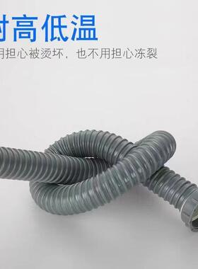 厨房洗池口双螺纹连管接螺软46061管碗双槽洗菜盆下水管易安装螺