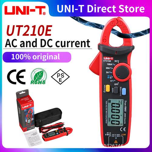 优利德UT210E/UT210D钳形表数字万用表交直流高精度电流表跨境