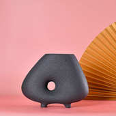 饰品摆件新品 新中式 现代简约创意台面陶瓷花瓶样板房酒店会所软装