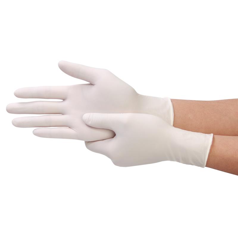 2025新款一次性乳胶手套加厚耐用食品级丁腈橡胶美容院纹绣洗碗pv