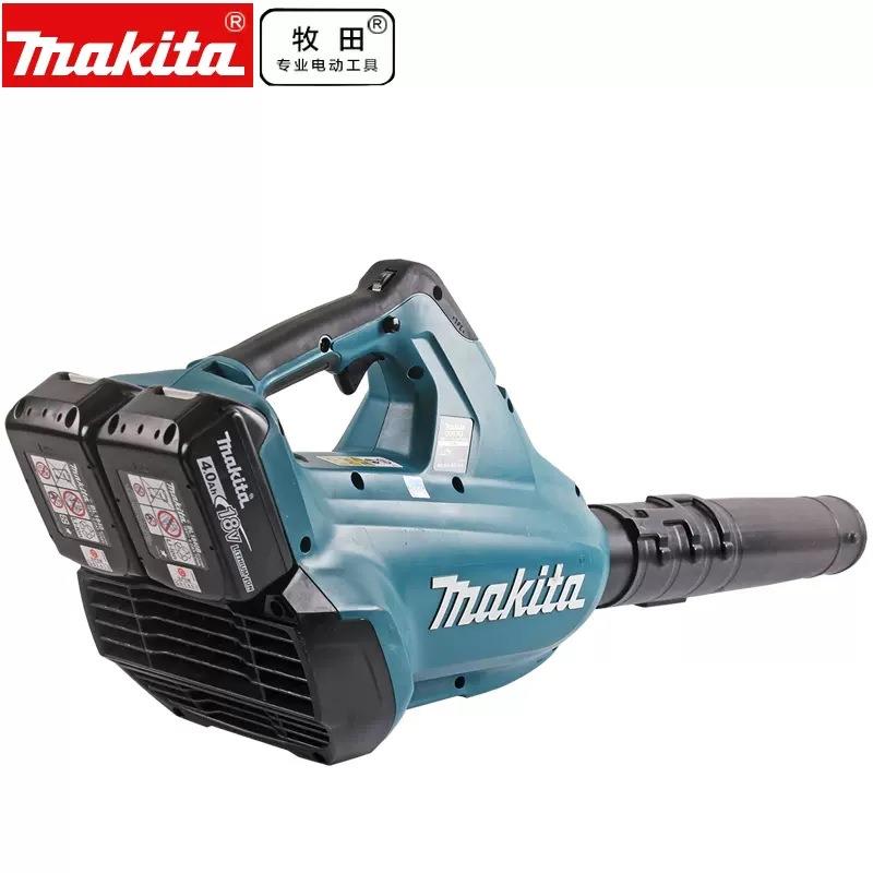 牧田Makita锂电充电吹风机36V无刷调速鼓风机除尘器DUB362吹叶机