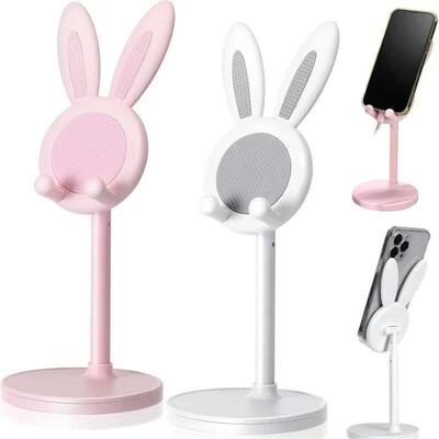 Cartoon Bunny Desktop Mobile Phone Holder Stand Smartphone T