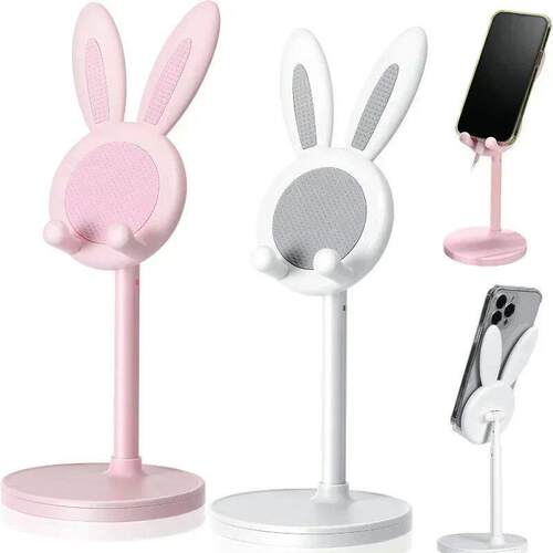 Cartoon Bunny Desktop Mobile Phone Holder Stand Smartphone T
