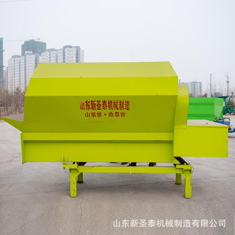 圆盘式芦苇破碎机工作效果 大型圆盘式芦苇破碎机高喷出料价格