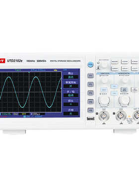 优利德UTD2025CL/UTD2102e数字储存示波器 双通道1G采样率200带宽