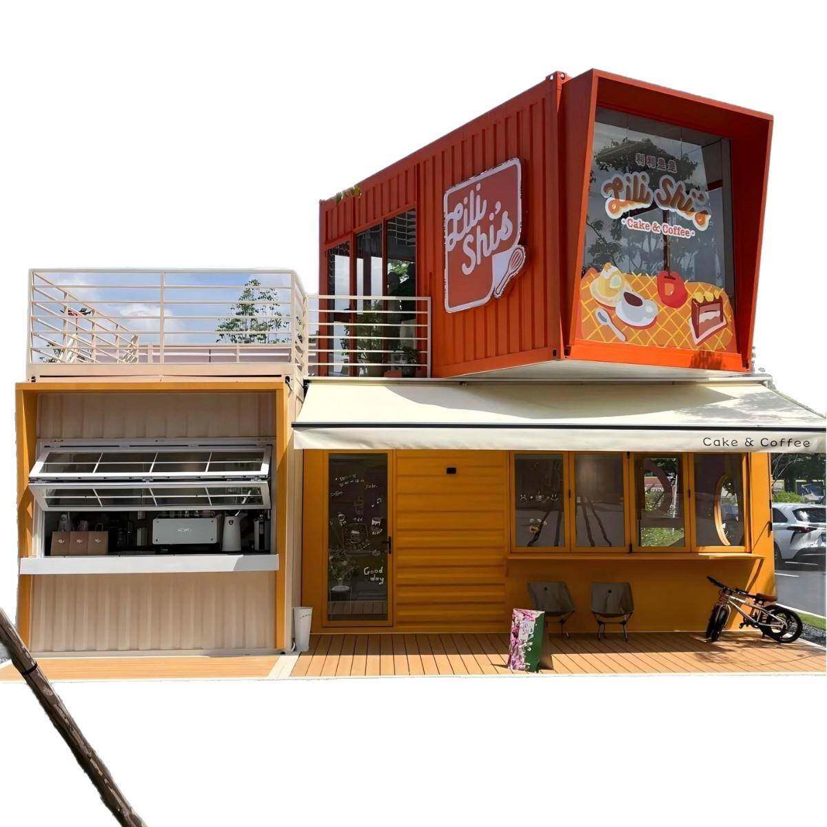 盘锦网红集装箱商铺 可移动奶茶店咖啡店景区快闪店民宿