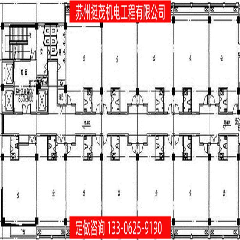 挺茂品质保证 水电安装工厂布线 厂房通风控制 风量控制系统工程